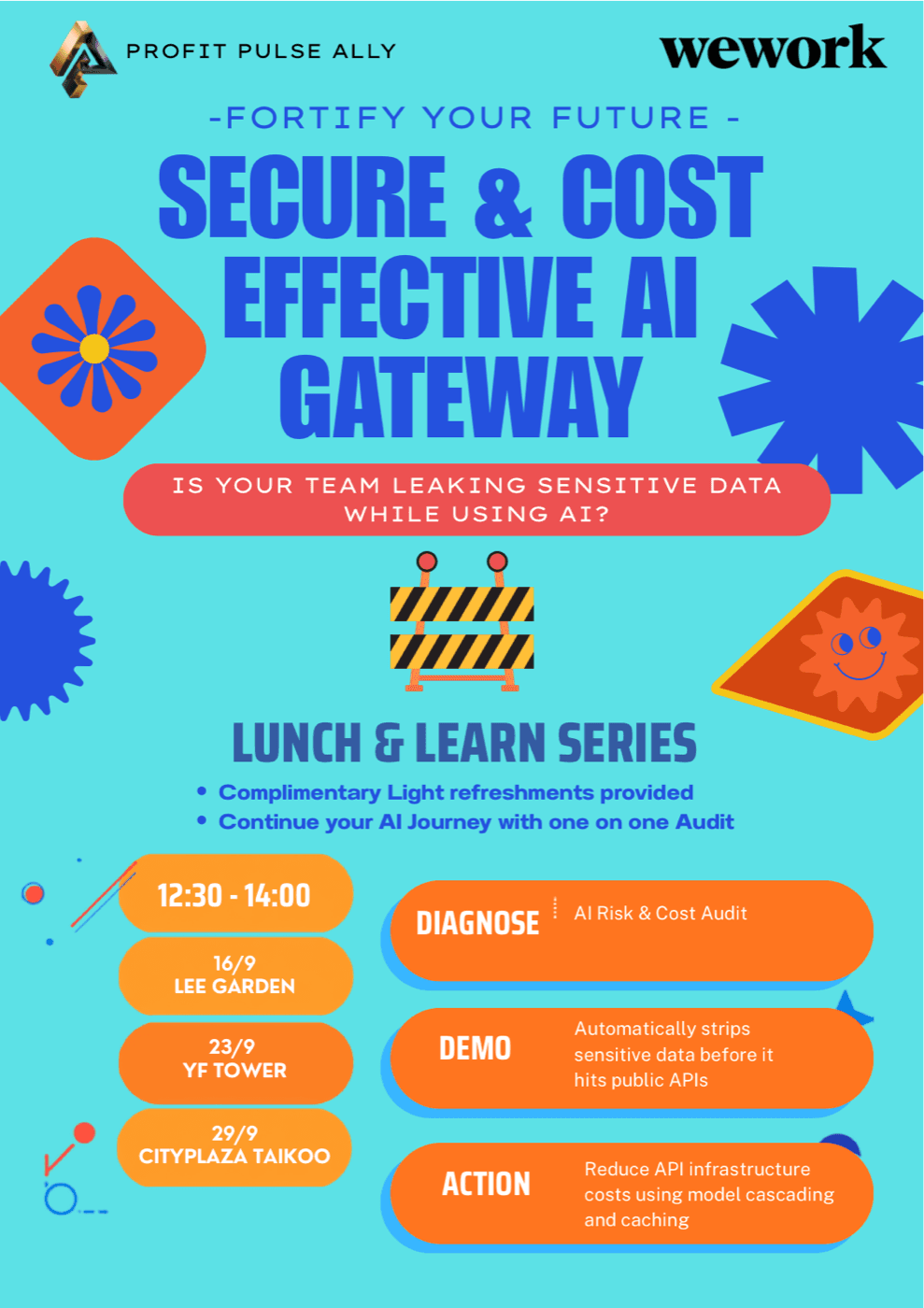 AI Copilot Lunch & Learn — Secure & Cost effective AI Gateway · 16/23/29 Sep